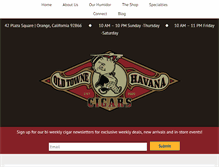 Tablet Screenshot of oldtownehavana.com